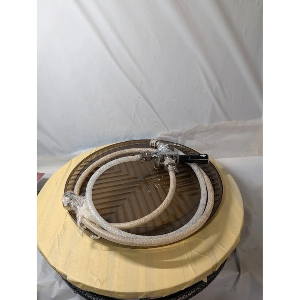 D-System Sankey Beer Keg Coupler Tap with Braided Line Hose Assembly Stainless - Picture 2 of 6